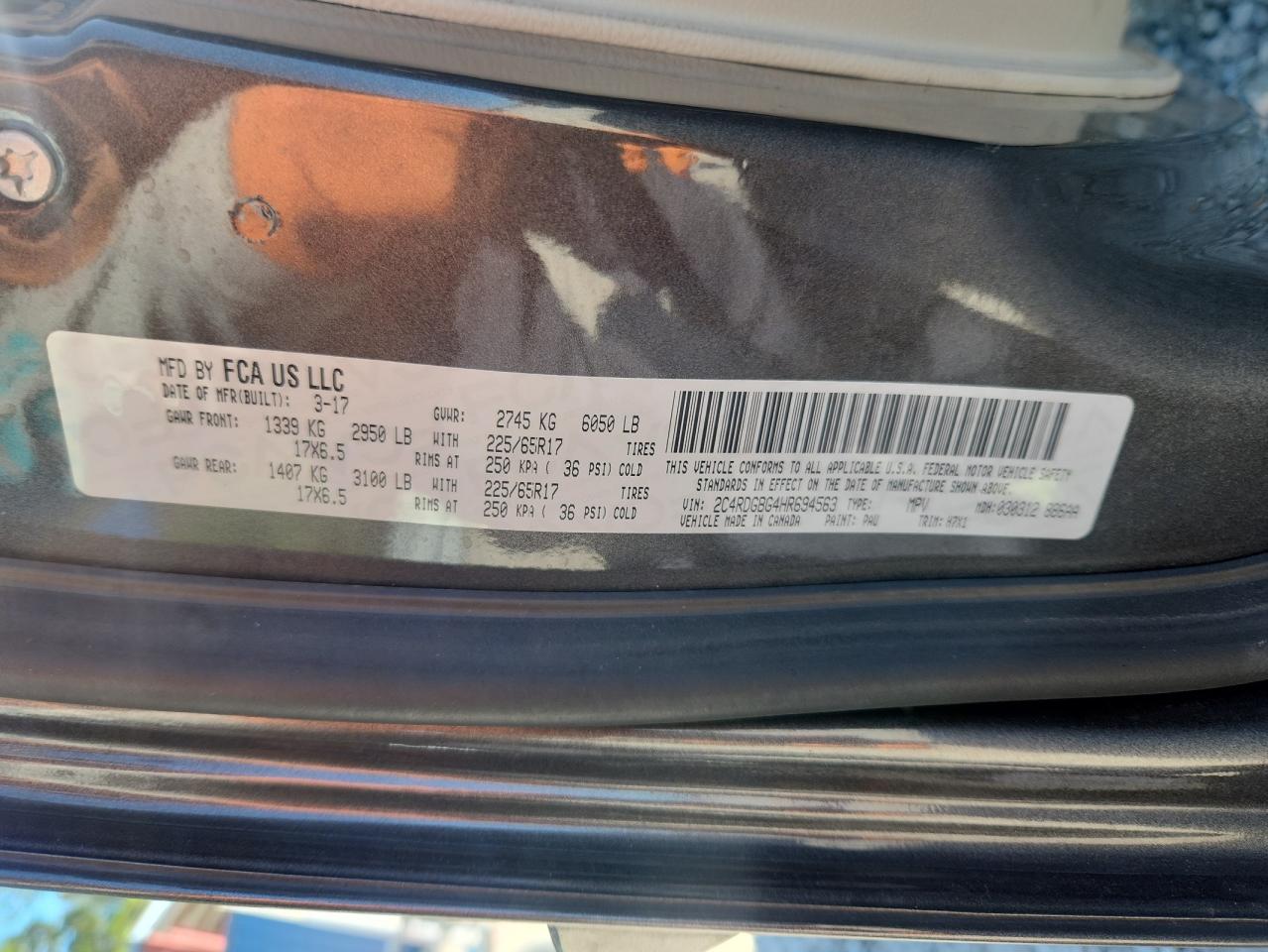 DODGE GRAND CARAVAN SE