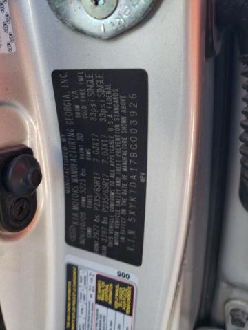 2011 KIA SORENTO BA #3291385144