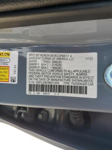 2024 HONDA CIVIC SPOR - 19XFL2H87RE011976