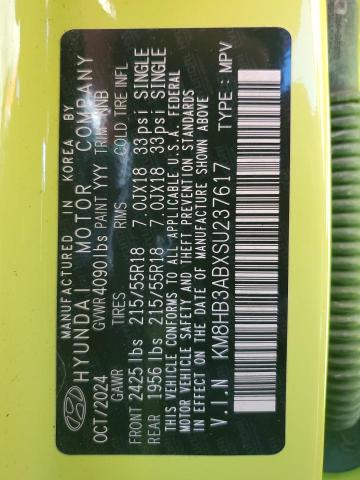 2025 HYUNDAI KONA SEL - KM8HB3ABXSU237617