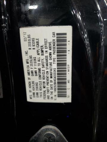 2012 HONDA ACCORD EXL #3285589266