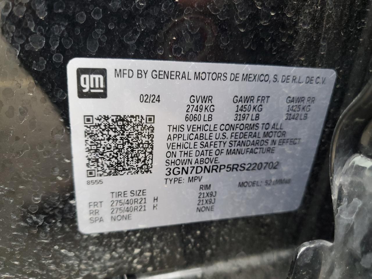 CHEVROLET EQUINOX RS