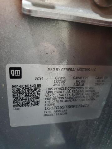 2024 CHEVROLET MALIBU LT - 1G1ZD5ST6RF173475