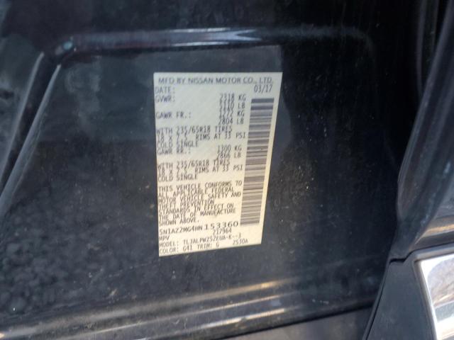 2017 NISSAN MURANO S - 5N1AZ2MG4HN153360