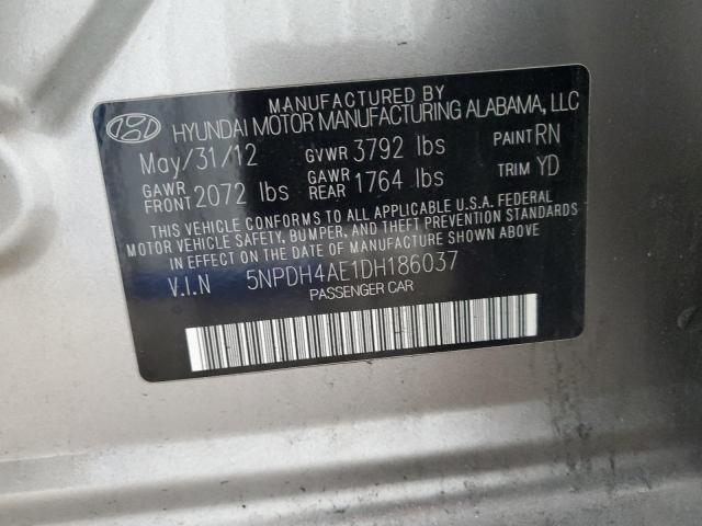 2013 HYUNDAI ELANTRA GL - 5NPDH4AE1DH186037