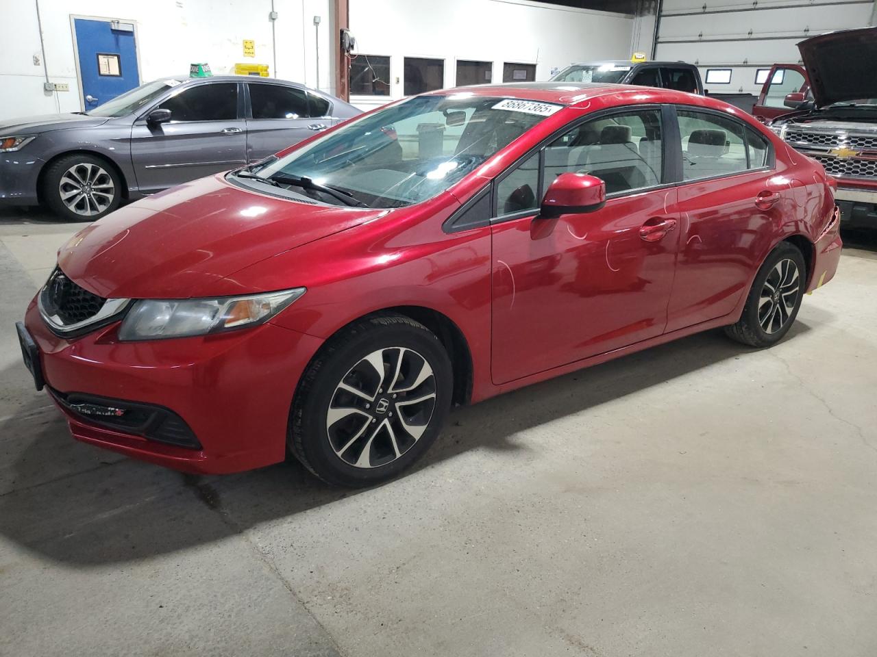 Lot #3283953802 2013 HONDA CIVIC EX