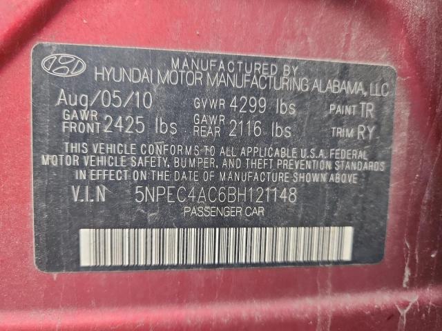 2011 HYUNDAI SONATA SE #3309285622