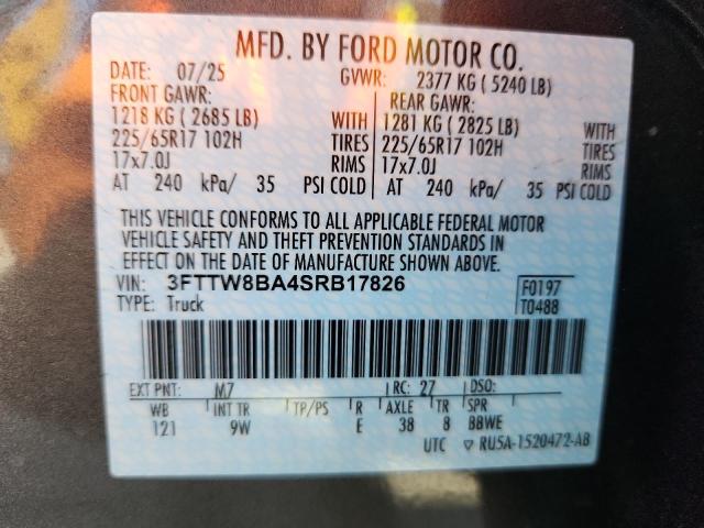 2025 FORD MAVERICK X #3287878090
