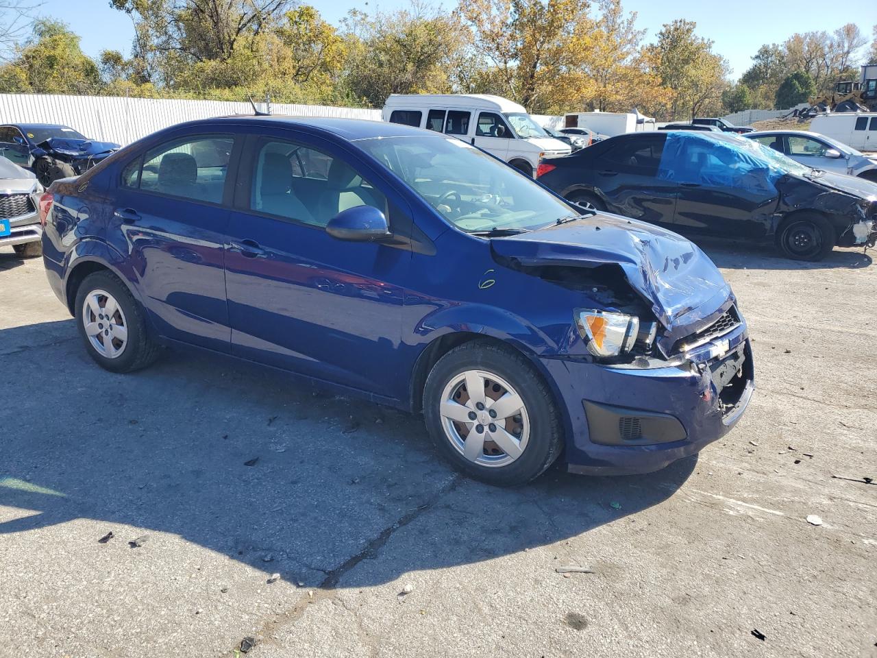 Lot #3316711416 2013 CHEVROLET SONIC LS
