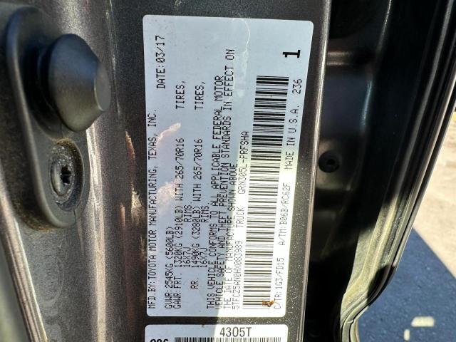 2017 TOYOTA TACOMA DOU #3259480161