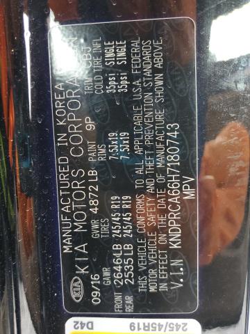 2017 KIA SPORTAGE S - KNDPRCA66H7180743