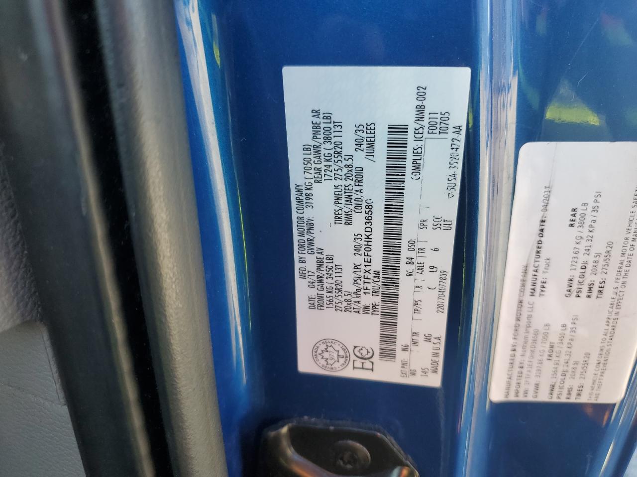 FORD F-150 SUPER CAB