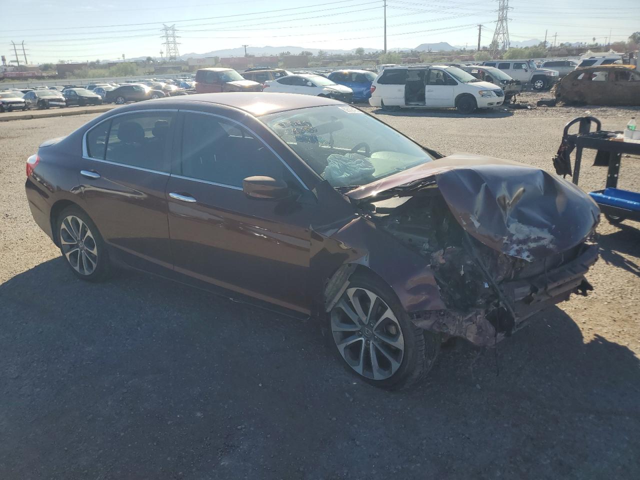 Lot #3303000602 2015 HONDA ACCORD SPO