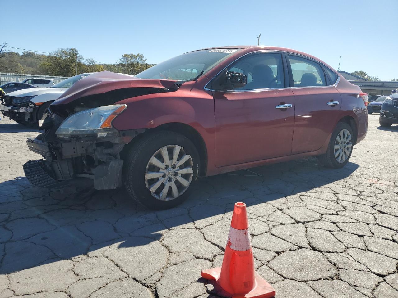 Lot #3291360168 2014 NISSAN SENTRA S