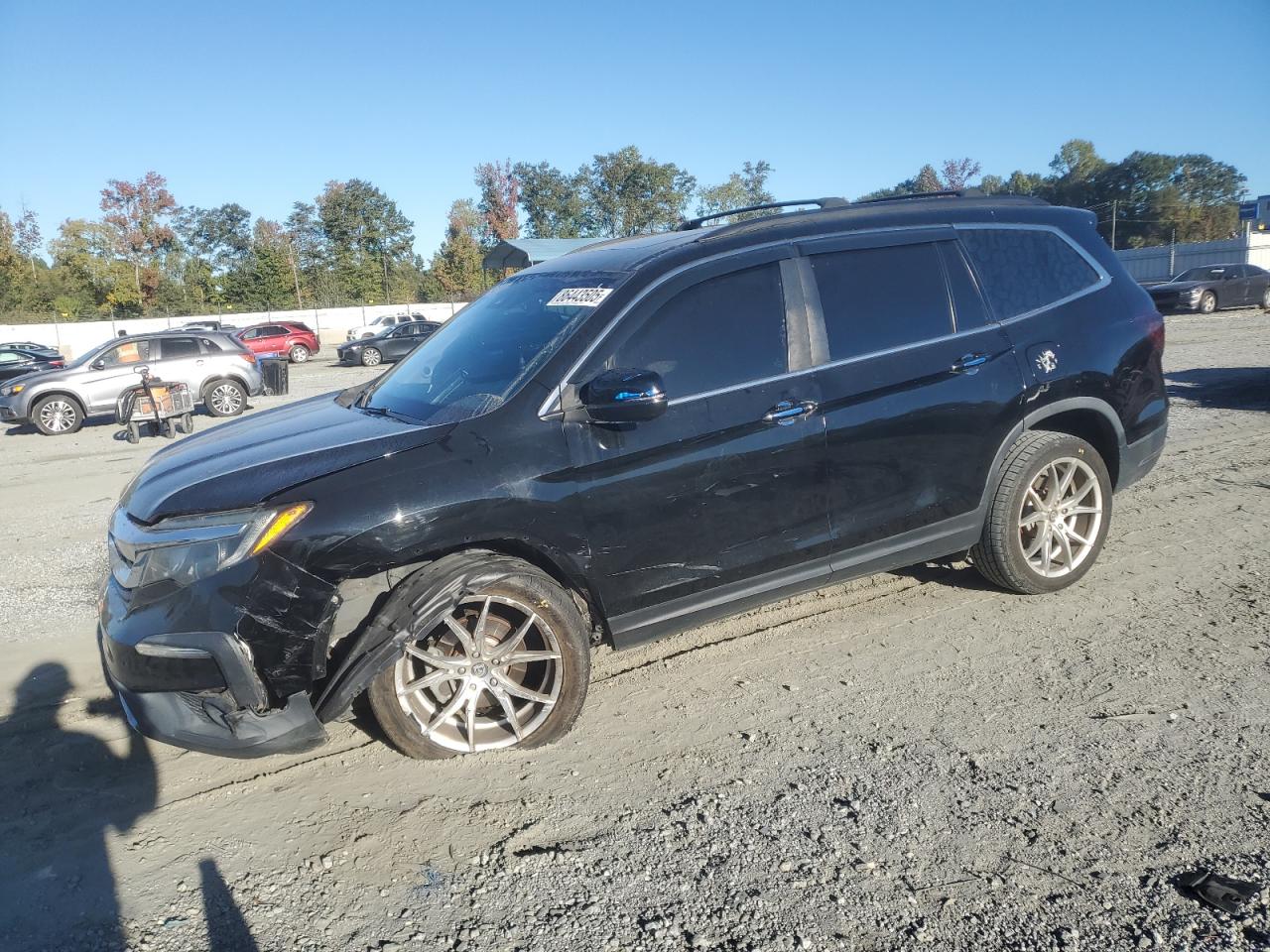 Lot #3292386263 2019 HONDA PILOT EXL