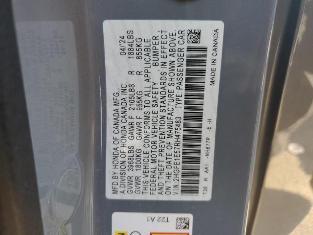 2024 HONDA CIVIC SI - 2HGFE1E57RH475483