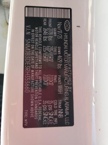 2024 HYUNDAI TUCSON SEL - 5NMJB3DE3RH353660