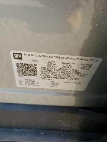 2024 CHEVROLET EQUINOX RS 3GNAXWEGXRS131667