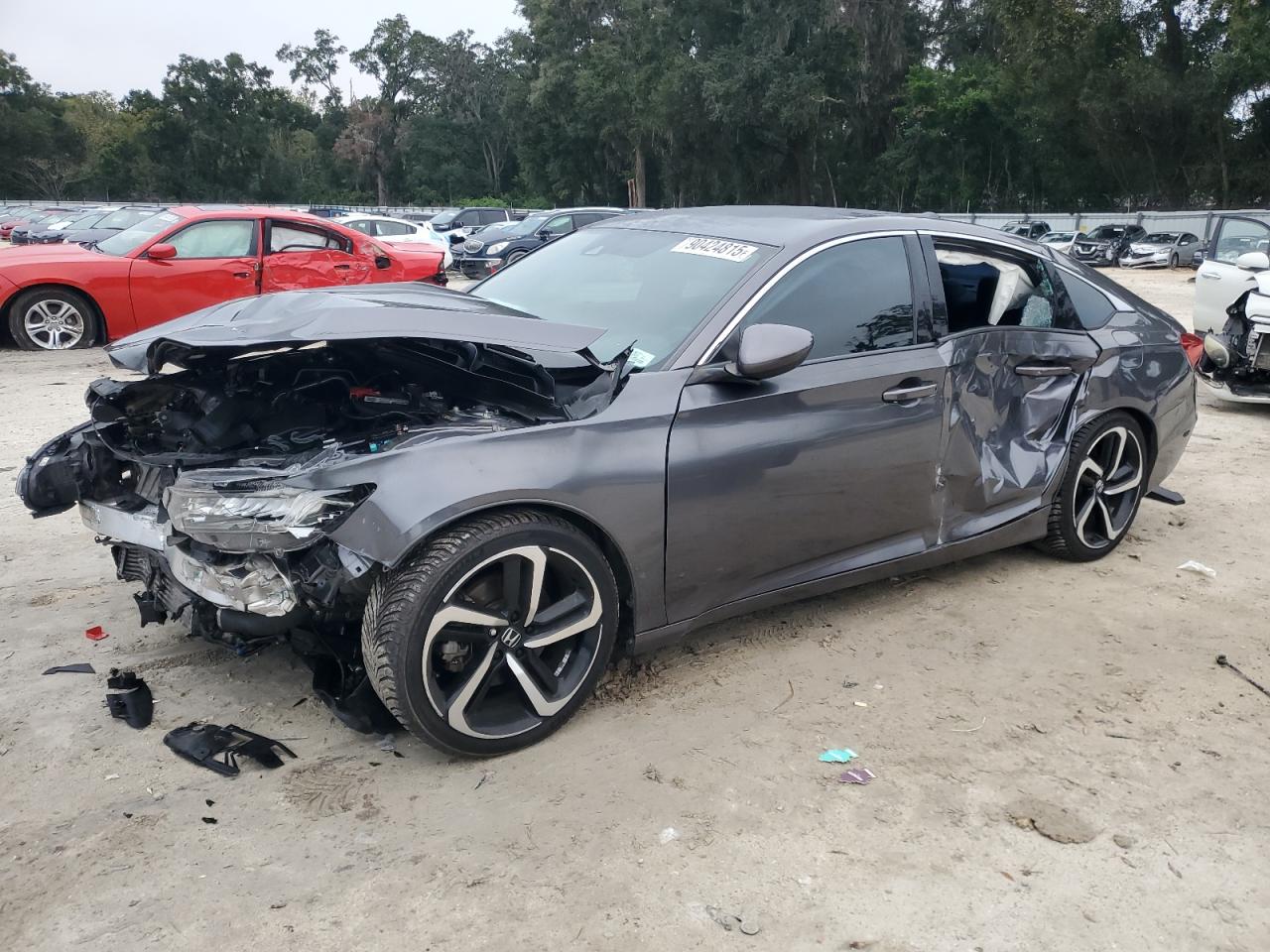 Lot #3302855929 2018 HONDA ACCORD SPO