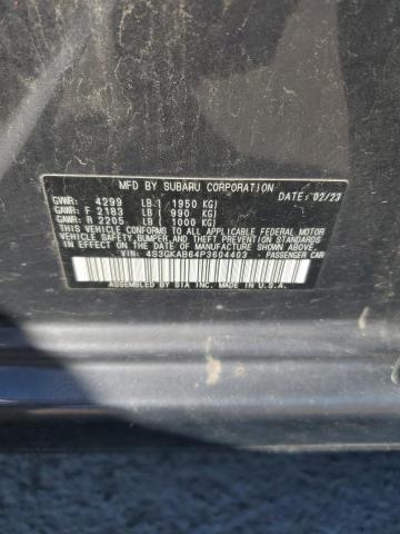 2023 SUBARU IMPREZA - 4S3GKAB64P3604403