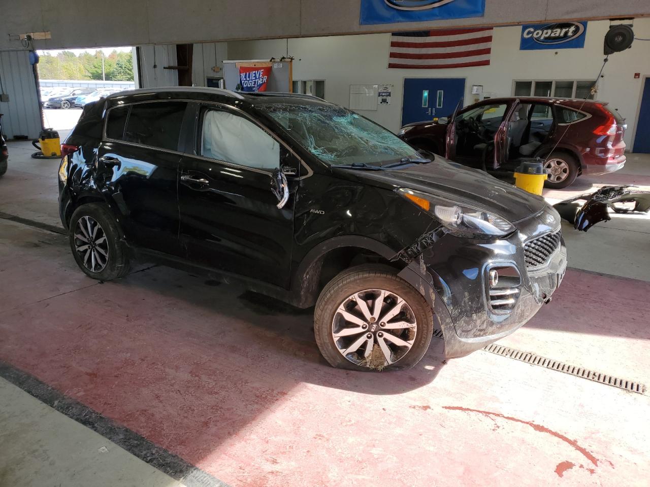 Lot #3311743766 2017 KIA SPORTAGE E