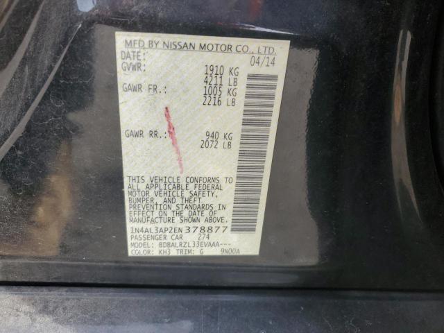 2014 NISSAN ALTIMA 2.5 - 1N4AL3AP2EN378877