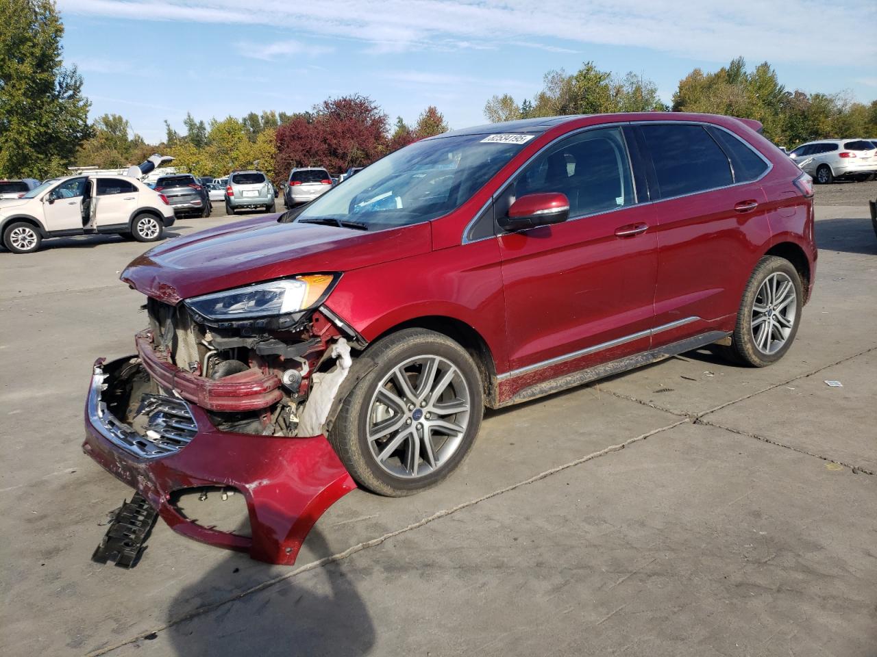 Lot #3286895229 2019 FORD EDGE