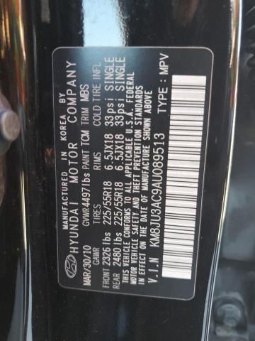 2010 HYUNDAI TUCSON GLS - KM8JU3AC9AU089513