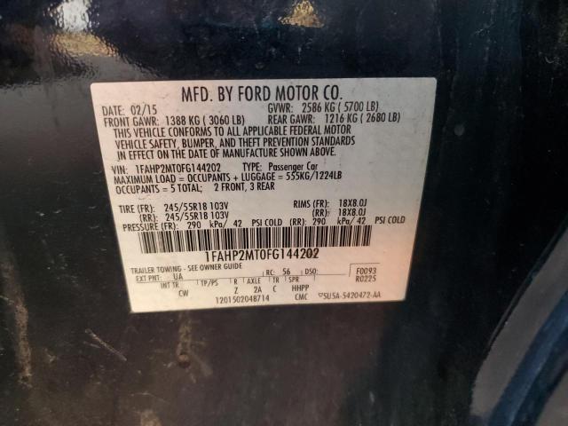 2015 FORD TAURUS POL - 1FAHP2MT0FG144202