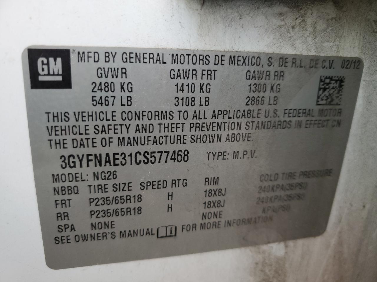 CADILLAC SRX LUXURY COLLECTION