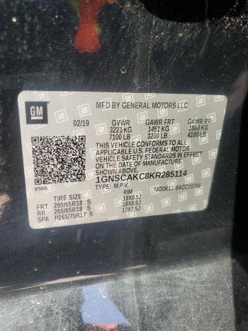 2019 CHEVROLET TAHOE C1500 LS #3281481983