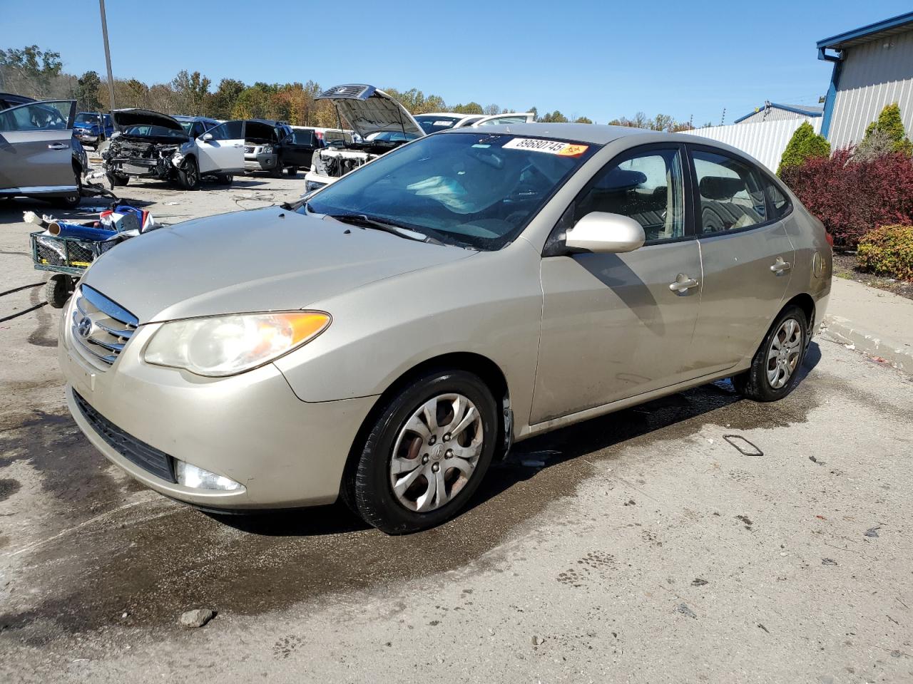 HYUNDAI ELANTRA BLUE