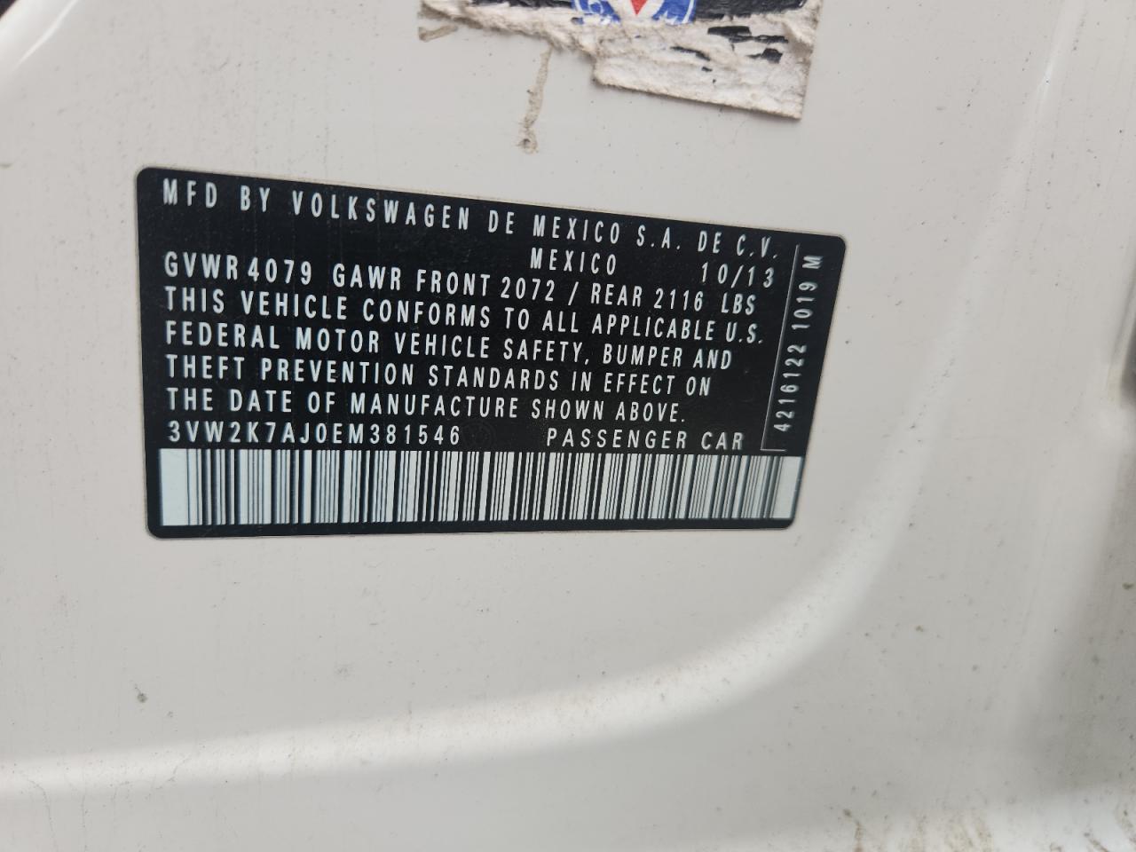 VOLKSWAGEN JETTA BASE