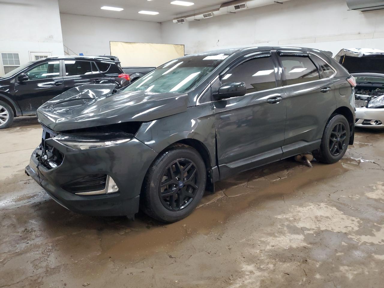 Lot #3301833326 2021 FORD EDGE SEL