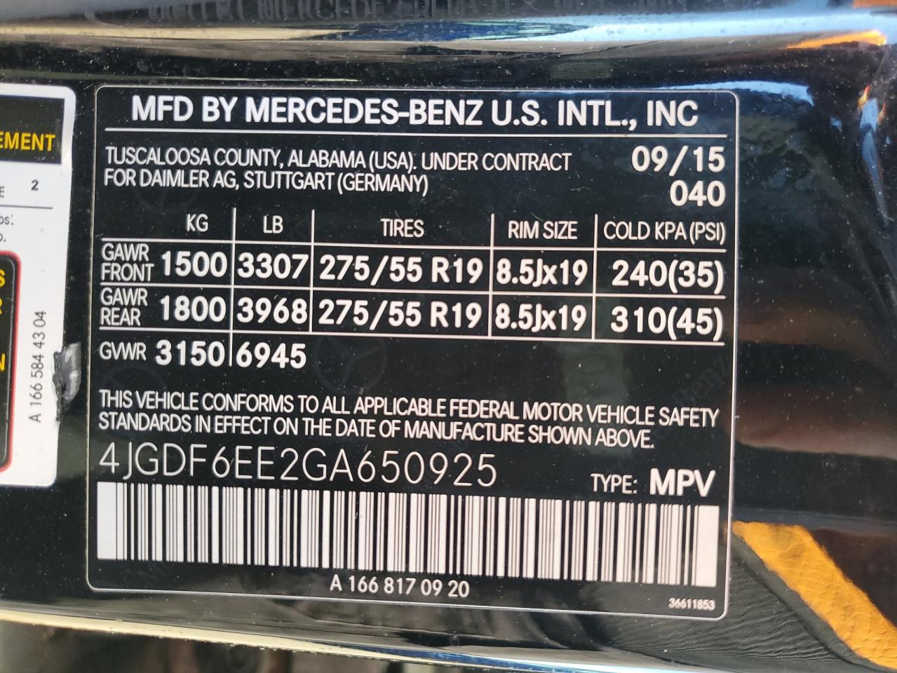 MERCEDES-BENZ GL-CLASS 450 4MATIC