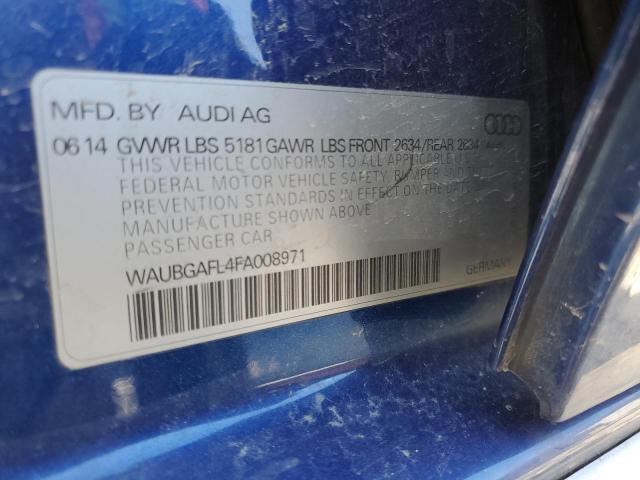 2015 AUDI S4 PREMIUM #3274721831