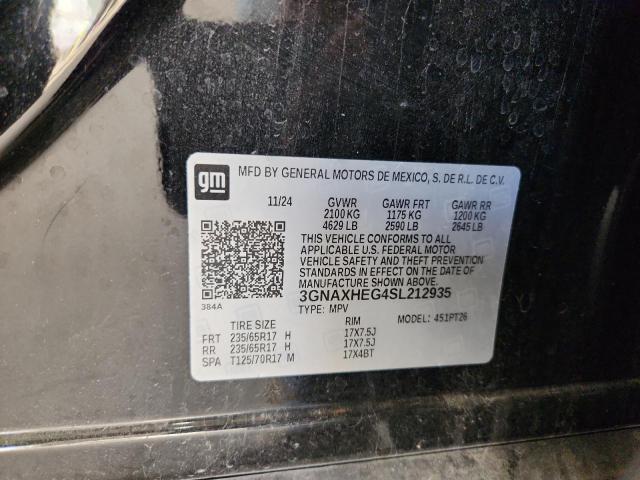 2025 CHEVROLET EQUINOX LT - 3GNAXHEG4SL212935