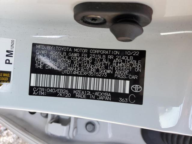 2023 TOYOTA COROLLA XS #3301961425