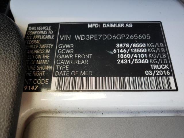 2016 MERCEDES-BENZ SPRINTER 2 #3317061022