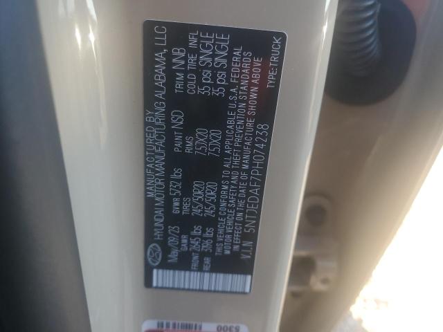 2023 HYUNDAI SANTA CRUZ - 5NTJEDAF7PH074238