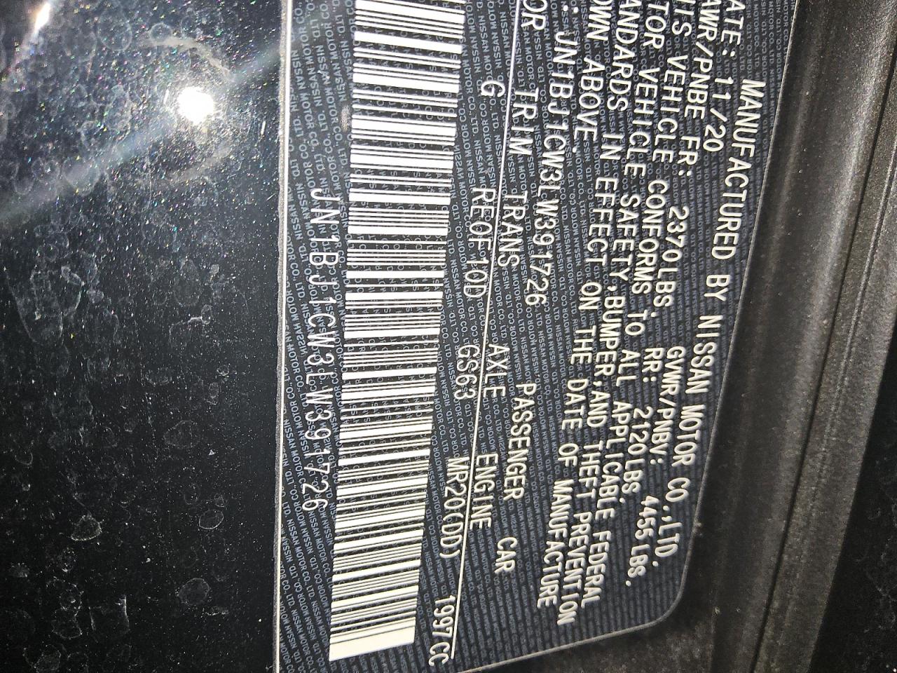 NISSAN ROGUE SPORT S