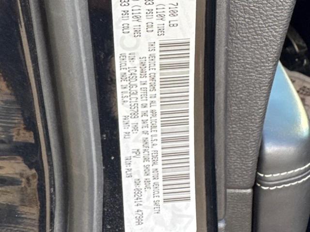 2020 DODGE DURANGO SR 1C4SDJGJ3LC155789