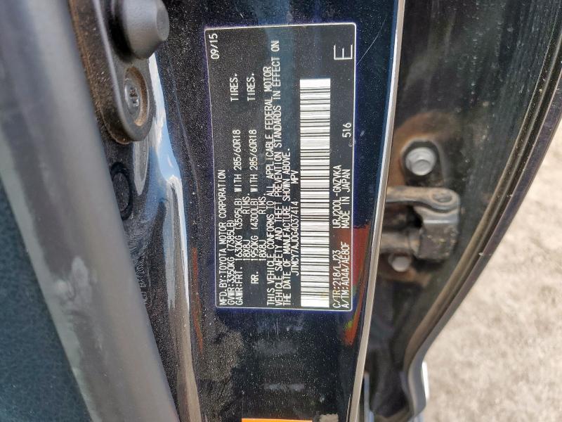 2016 TOYOTA LAND CRUIS JTMCY7AJ0G4037414