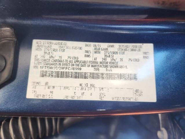 2015 FORD F150 SUPER - 1FTEW1EG9FFC46969