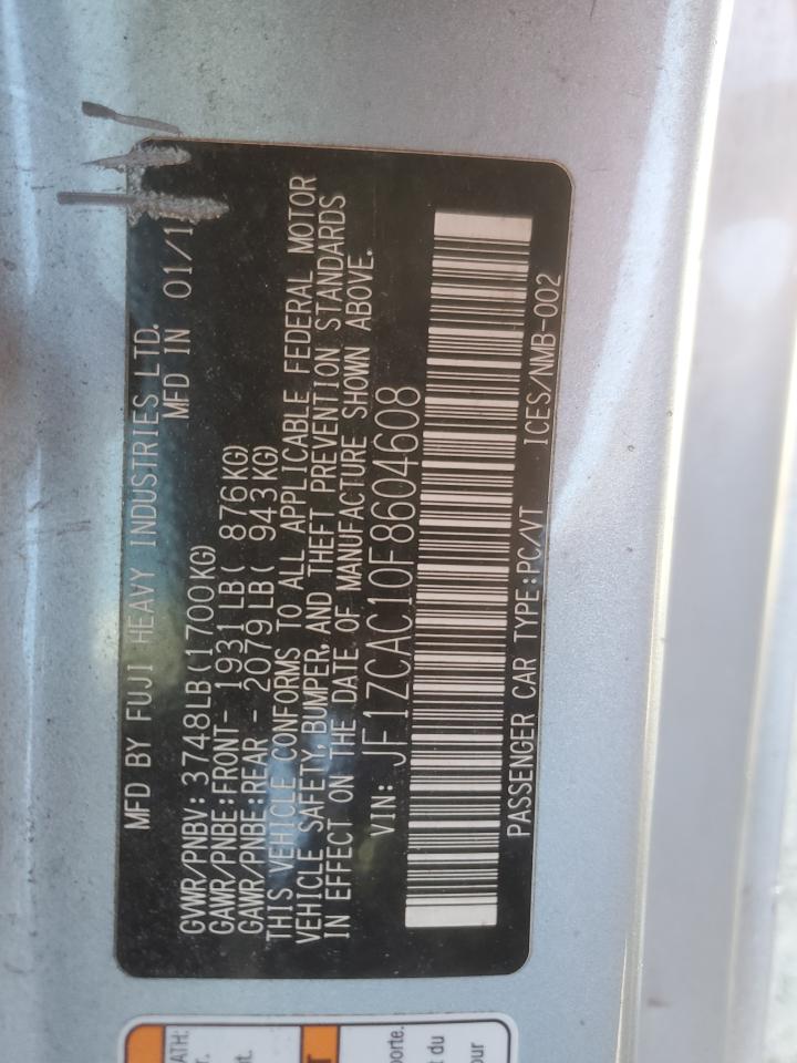 SUBARU BRZ 2.0 LIMITED