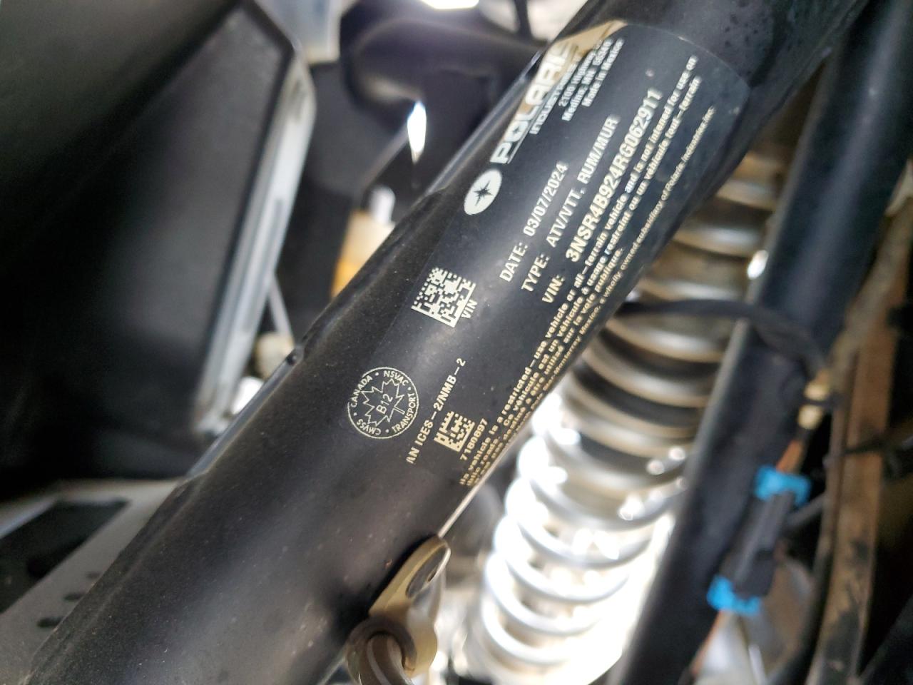 Lot #3290292219 2024 POLAR RIS RAZOR PRO