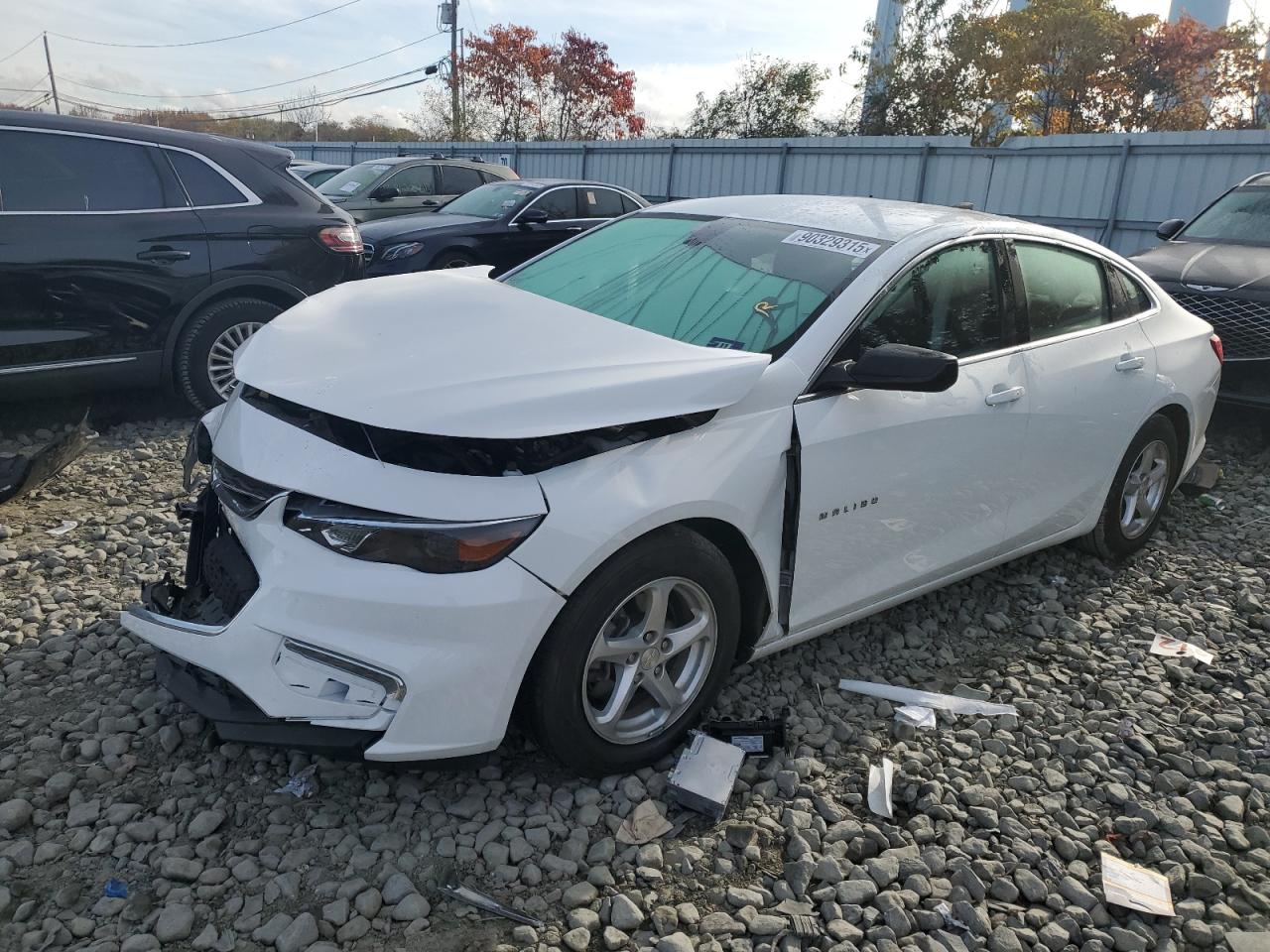 Lot #3302868906 2017 CHEVROLET MALIBU LS