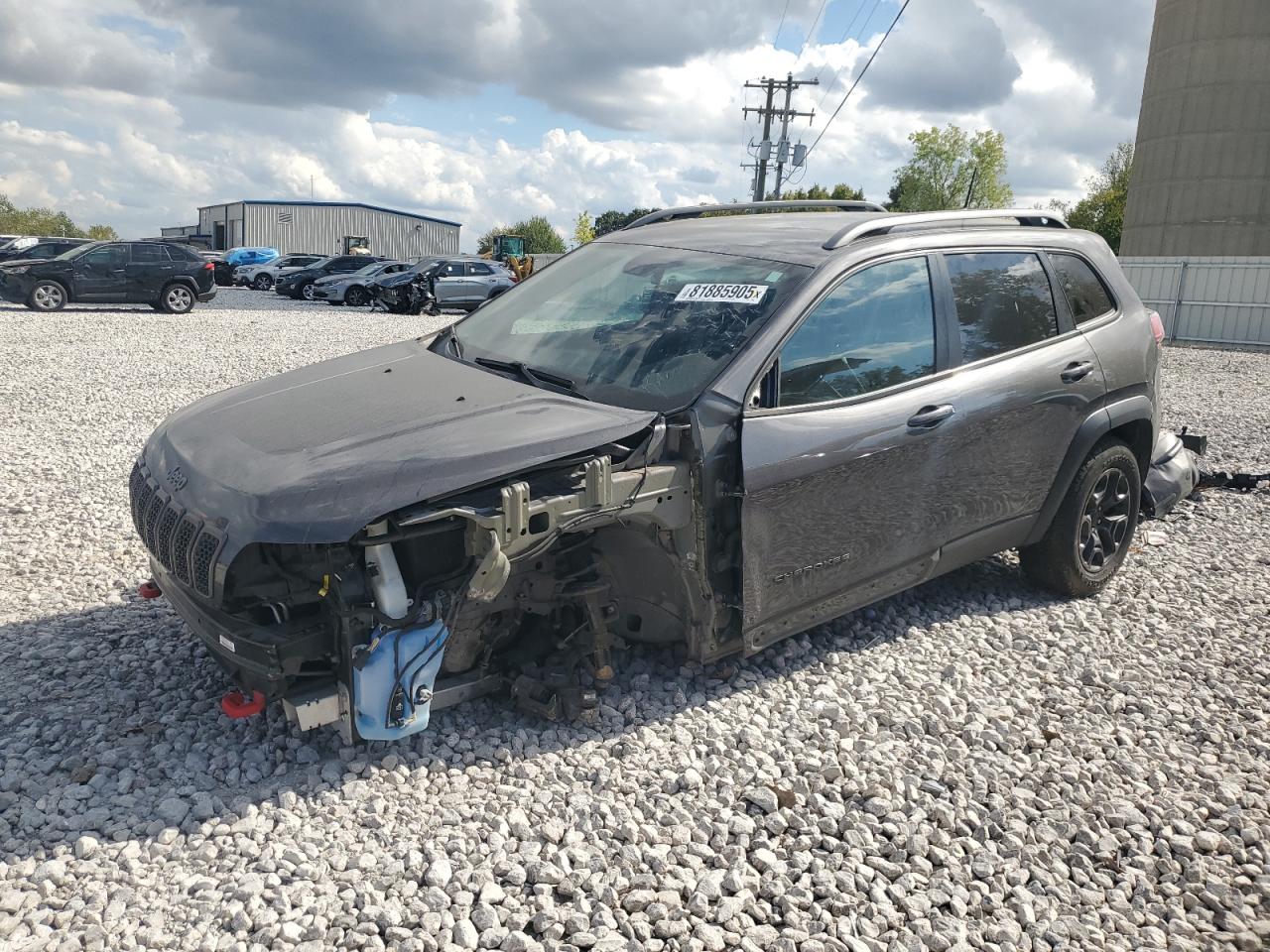 Lot #3291465468 2021 JEEP CHEROKEE TRAILHAWK