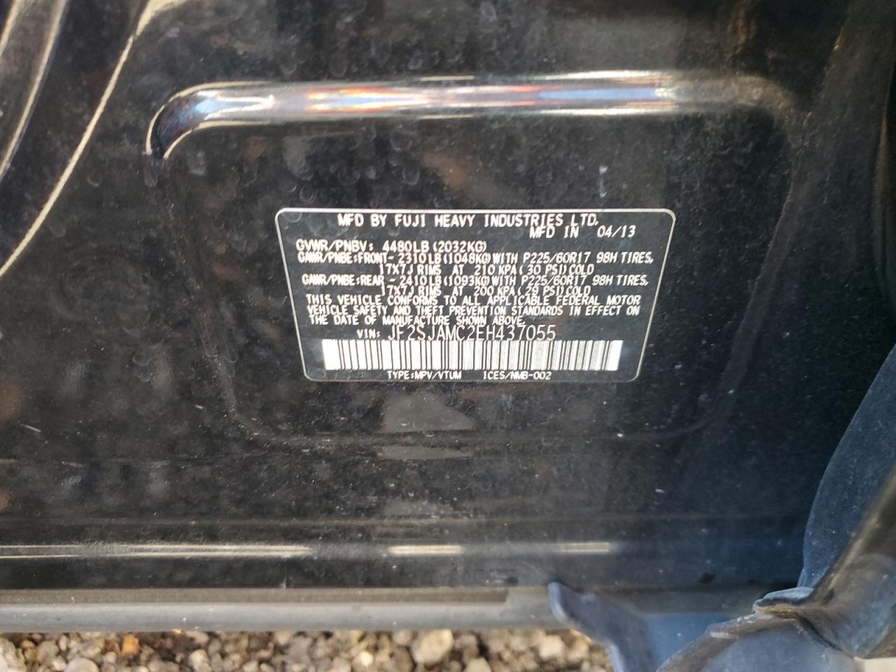 SUBARU FORESTER 2.5I TOURING