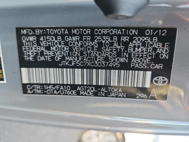 2012 TOYOTA SCION TC #3296964826